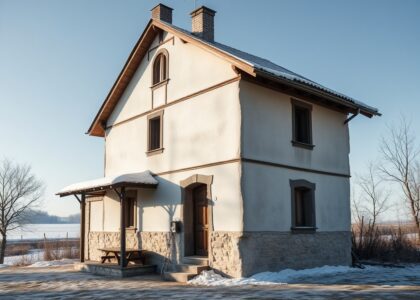 evrostroy-gel.ru | Реконструкция старого каркасного дома с использованием элементов клееного бруса